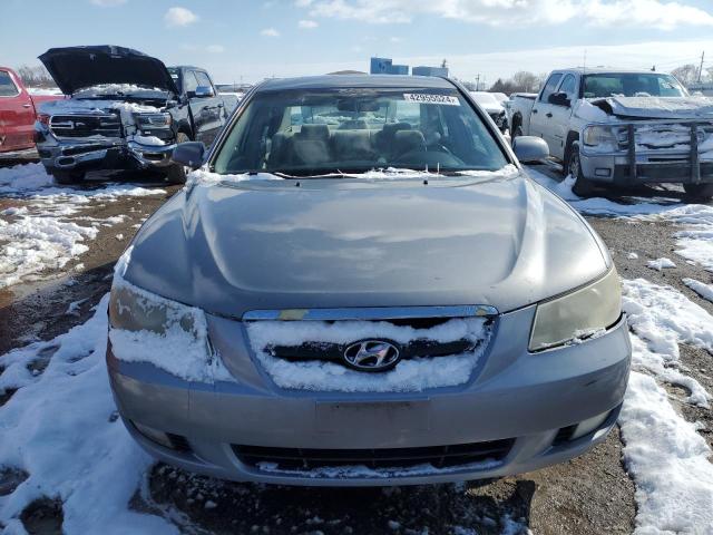 5NPEU46C26H109798 - 2006 HYUNDAI SONATA GLS GRAY photo 5