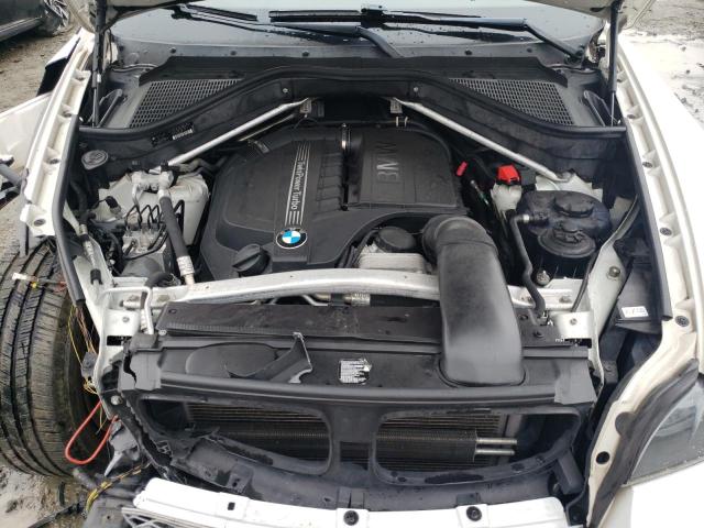 5UXFG2C58DL787212 - 2013 BMW X6 XDRIVE35I WHITE photo 12