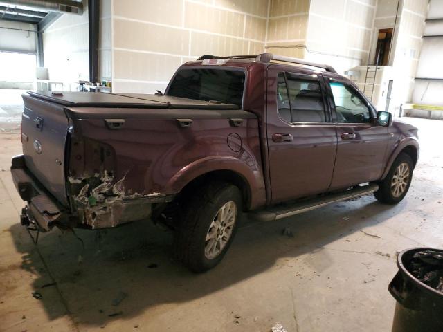 1FMEU53837UA02686 - 2007 FORD EXPLORER S LIMITED PURPLE photo 3