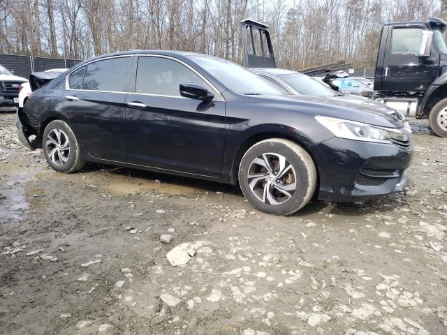 1HGCR2F35HA172791 - 2017 HONDA ACCORD LX BLACK photo 4