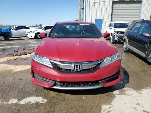 1HGCT1B36HA003414 - 2017 HONDA ACCORD LX-S RED photo 5