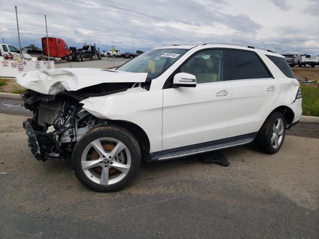 4JGDA5HB5JB144744 - 2018 MERCEDES-BENZ GLE 350 4MATIC WHITE photo 1