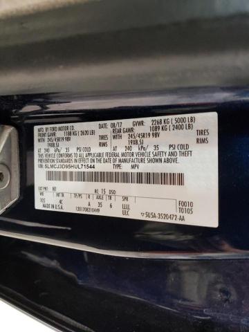 5LMCJ3D95HUL71544 - 2017 LINCOLN MKC RESERVE 蓝色 照片 14