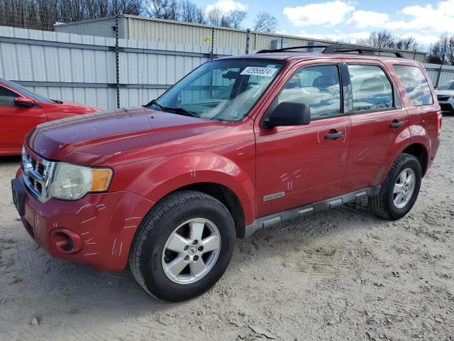 1FMCU02Z38KB35322 - 2008 FORD ESCAPE XLS RED photo 1