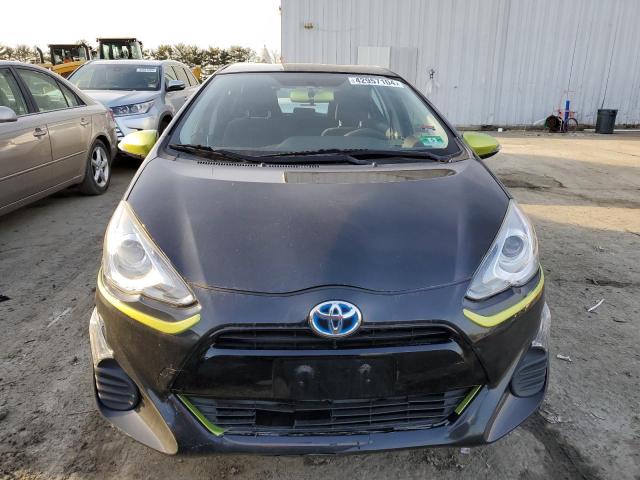 JTDKDTB37G1118976 - 2016 TOYOTA PRIUS C BLACK photo 5