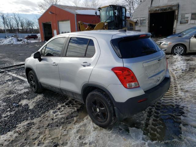 3GNCJNSB1GL259638 - 2016 CHEVROLET TRAX LS SILVER photo 2