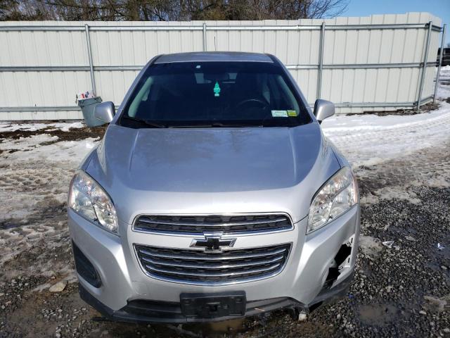 3GNCJNSB1GL259638 - 2016 CHEVROLET TRAX LS SILVER photo 5