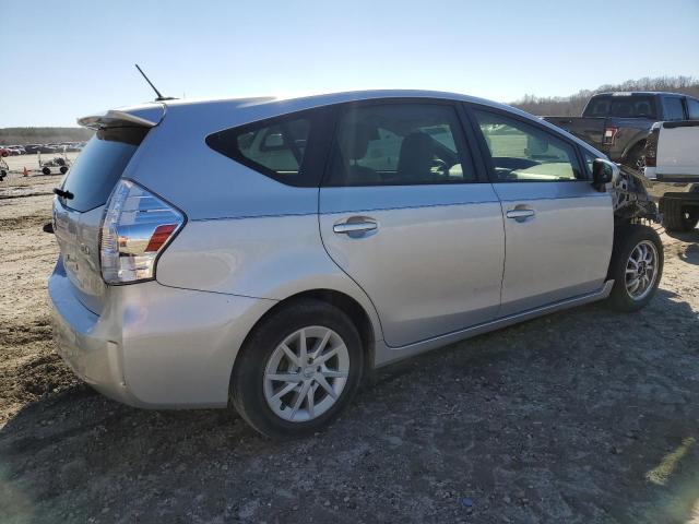 JTDZN3EU0D3262868 - 2013 TOYOTA PRIUS V SILVER photo 3