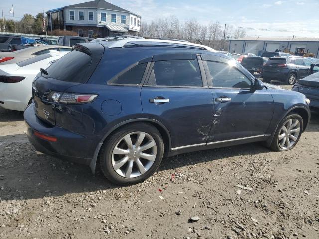 JNRAS08W55X208977 - 2005 INFINITI FX35 BLUE photo 3