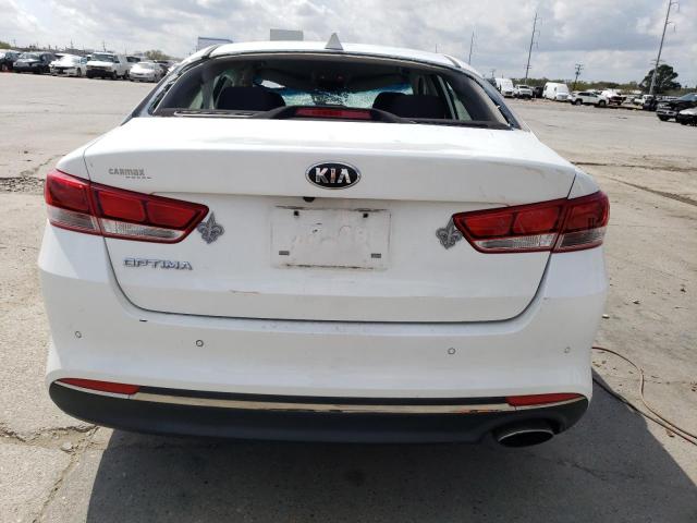 5XXGT4L3XJG272249 - 2018 KIA OPTIMA LX WHITE photo 6