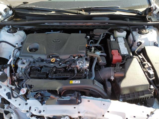 4T1S11AK0RU213933 - 2024 TOYOTA CAMRY SE NIGHT SHADE WHITE photo 11