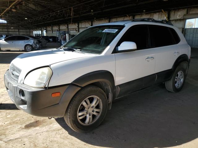 KM8JN12D37U621470 - 2007 HYUNDAI TUCSON SE WHITE photo 1