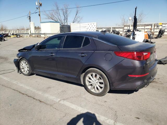 5XXGN4A79FG445136 - 2015 KIA OPTIMA EX GRAY photo 2