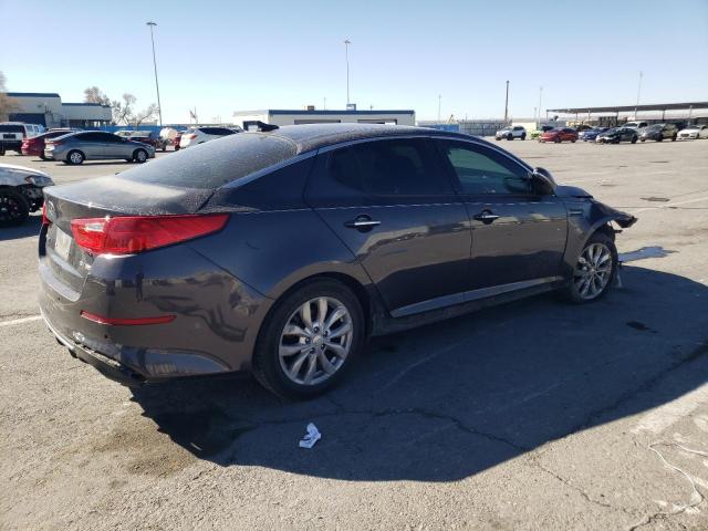 5XXGN4A79FG445136 - 2015 KIA OPTIMA EX GRAY photo 3