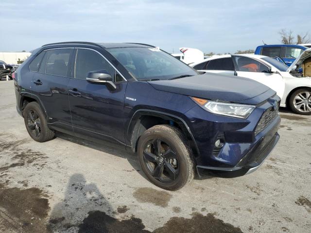 2T3EWRFV0KW010036 - 2019 TOYOTA RAV4 XSE BLUE photo 4