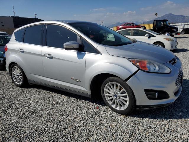 1FADP5CU6FL123453 - 2015 FORD C-MAX PREMIUM SEL SILVER photo 4