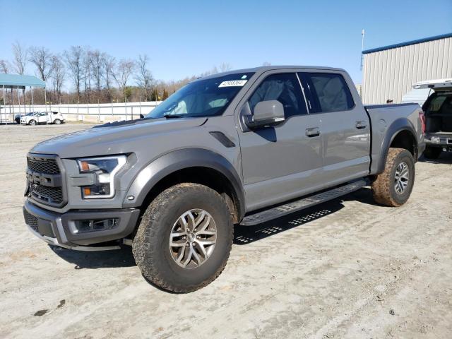 1FTFW1RG8JFB79644 - 2018 FORD F150 RAPTOR GRAY photo 1