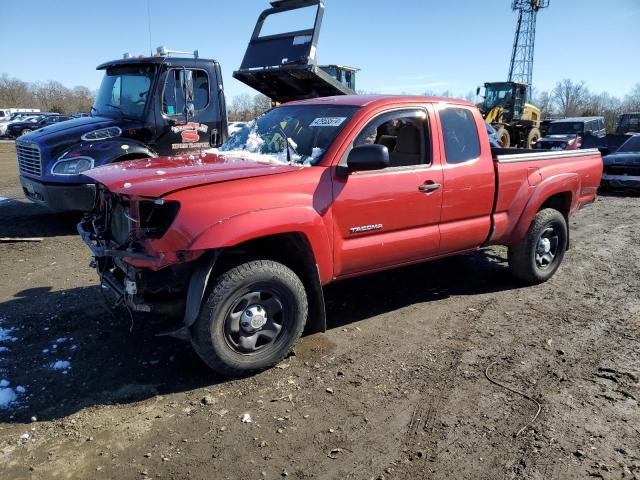 5TEUX4EN0AZ710932 - 2010 TOYOTA TACOMA ACCESS CAB RED photo 1