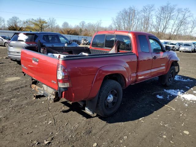 5TEUX4EN0AZ710932 - 2010 TOYOTA TACOMA ACCESS CAB წითელი ფოტო 3