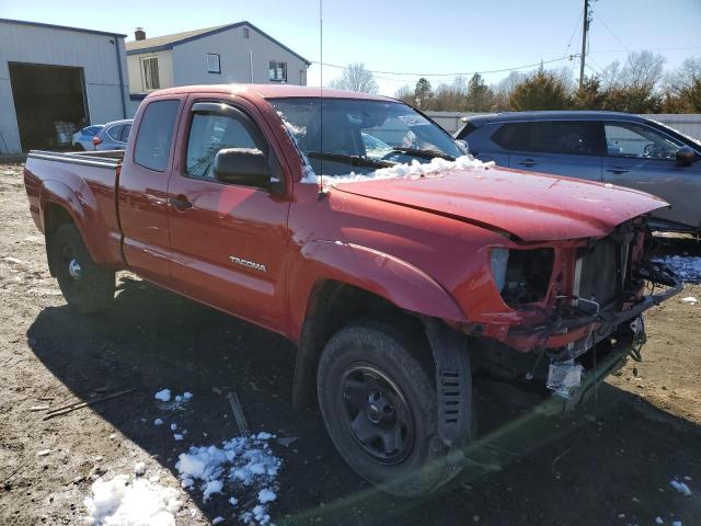 5TEUX4EN0AZ710932 - 2010 TOYOTA TACOMA ACCESS CAB RED photo 4