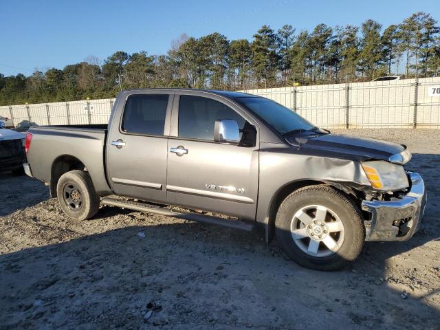 1N6BA07AX5N546249 - 2005 NISSAN TITAN XE GRAY photo 2