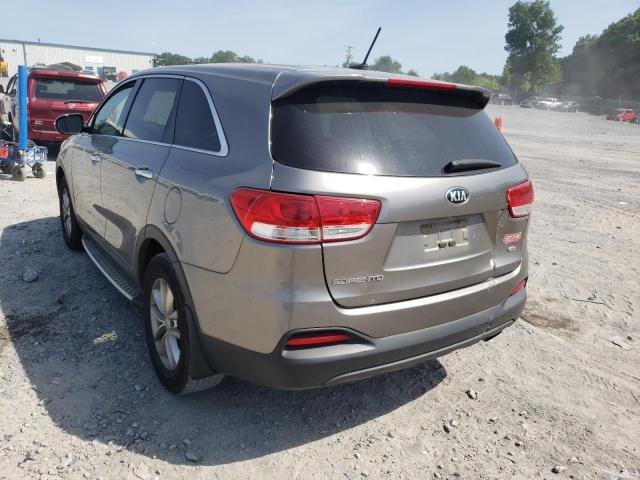 5XYPG4A38GG040213 - 2016 KIA SORENTO LX GRAY photo 3