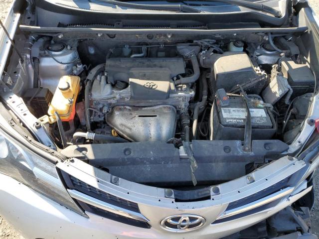 JTMBFREV5EJ001310 - 2014 TOYOTA RAV4 LE SILVER photo 11