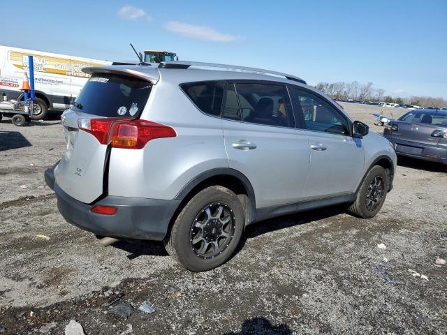 JTMBFREV5EJ001310 - 2014 TOYOTA RAV4 LE SILVER photo 3