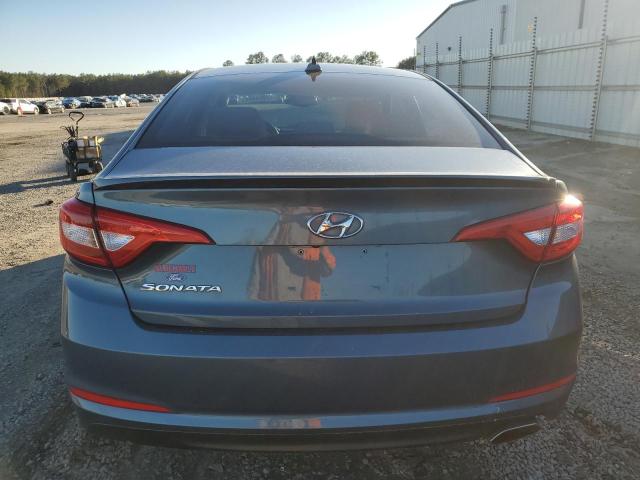 5NPE24AF5GH407092 - 2016 HYUNDAI SONATA SE BLUE photo 6