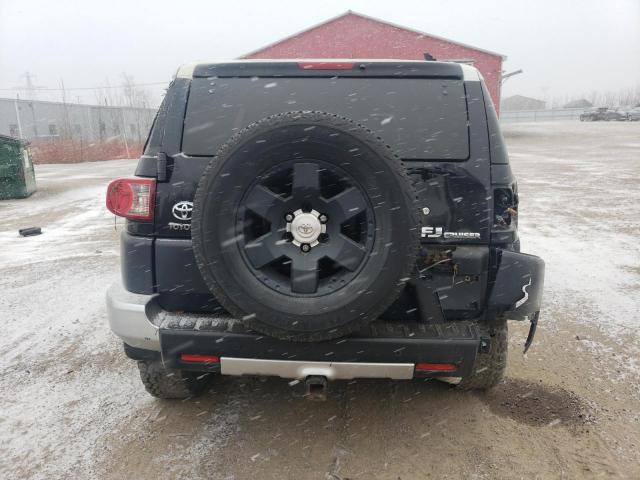 JTEBU11F770003263 - 2007 TOYOTA FJ CRUISER BLACK photo 6