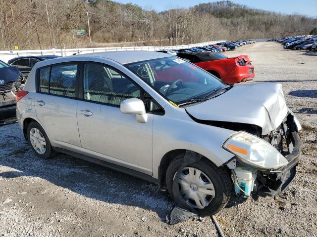 3N1BC1CP1AL386871 - 2010 NISSAN VERSA S SILVER photo 4