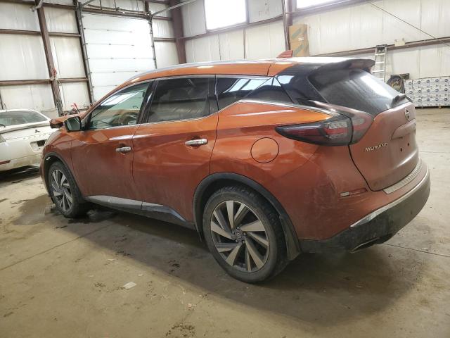 5N1AZ2CS3MC105893 - 2021 NISSAN MURANO SL ORANGE photo 2