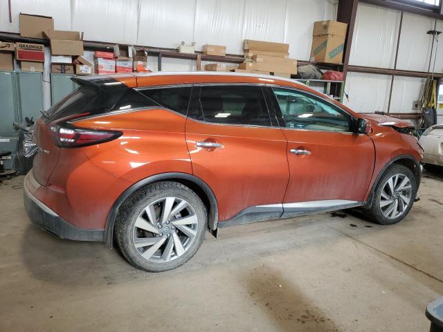 5N1AZ2CS3MC105893 - 2021 NISSAN MURANO SL ORANGE photo 3