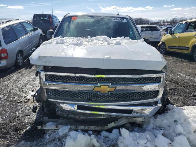 1GCRKSE72DZ192980 - 2013 CHEVROLET SILVERADO K1500 LT WHITE photo 5