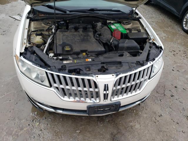 3LNHL2JC4BR764558 - 2011 LINCOLN MKZ WHITE photo 11