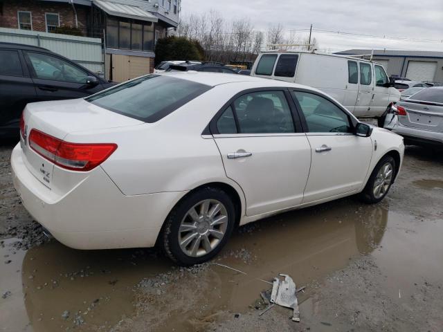 3LNHL2JC4BR764558 - 2011 LINCOLN MKZ WHITE photo 3