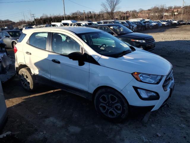 MAJ3S2FE5LC371668 - 2020 FORD ECOSPORT S WHITE photo 4