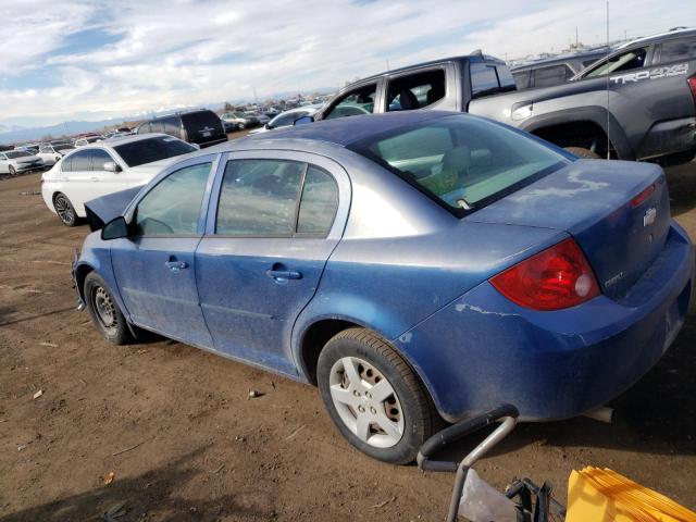 1G1AK52F257542396 - 2005 CHEVROLET COBALT BLUE photo 2