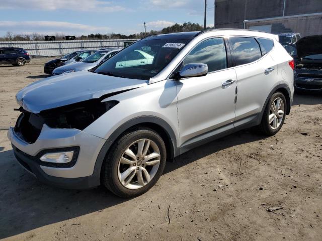 5XYZWDLA2GG348680 - 2016 HYUNDAI SANTA FE S SILVER photo 1