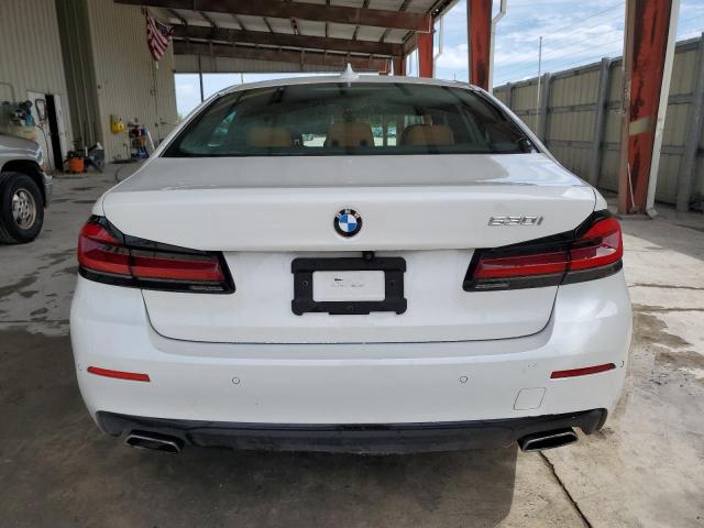 WBA53BH03NWX48174 - 2022 BMW 530 I WHITE photo 6