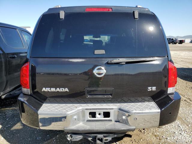 5N1AA08A15N705779 - 2005 NISSAN ARMADA SE BLACK photo 6