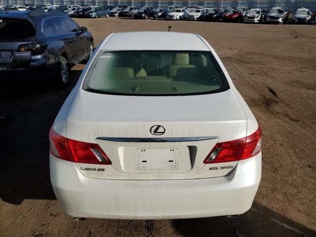 JTHBJ46G272004419 - 2007 LEXUS ES 350 WHITE photo 6