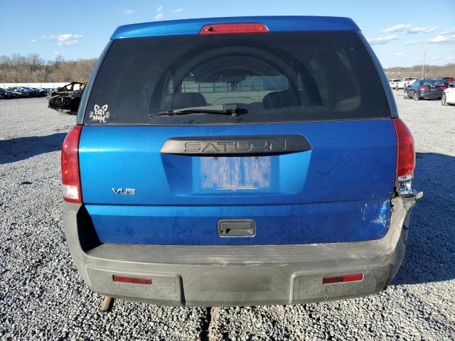 5GZCZ23D34S853319 - 2004 SATURN VUE BLUE photo 6