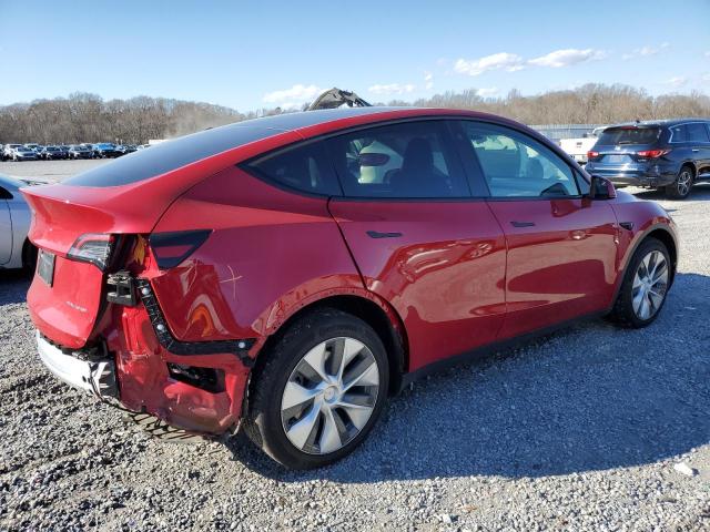 7SAYGDEE6PF710030 - 2023 TESLA MODEL Y RED photo 3