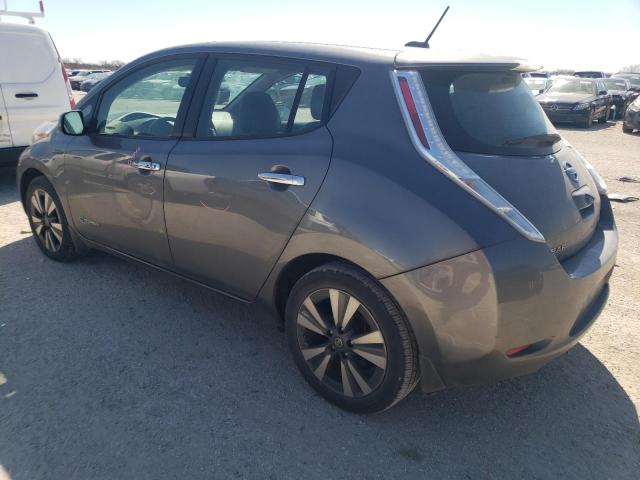 1N4BZ0CP4GC309217 - 2016 NISSAN LEAF SV GRAY photo 2