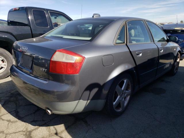 WAUJC68E84A111049 - 2004 AUDI A4 1.8T GRAY photo 3