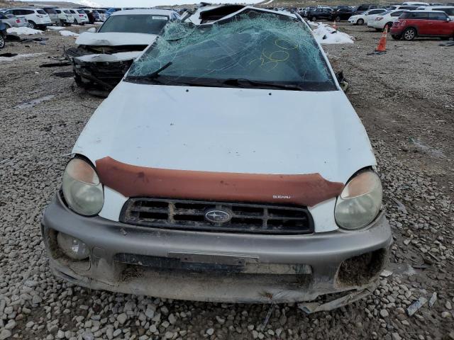 JF1GG68533H813521 - 2003 SUBARU IMPREZA OUTBACK SPORT WHITE photo 5