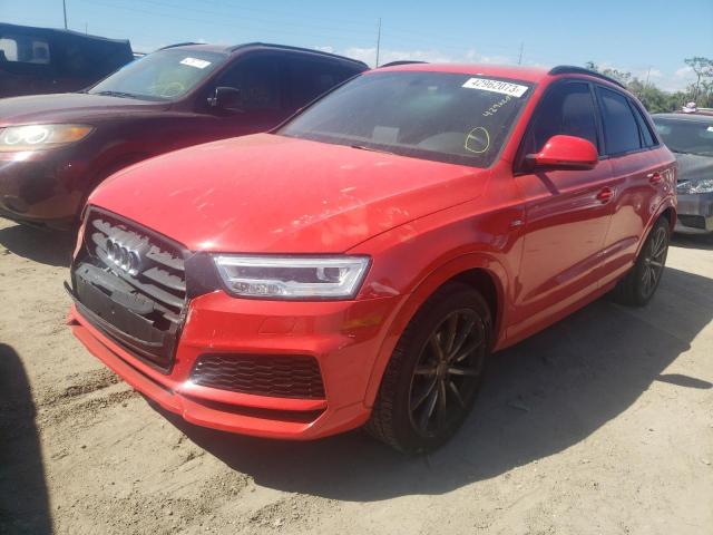 WA1JCCFS4JR014951 - 2018 AUDI Q3 PREMIUM PLUS RED photo 1