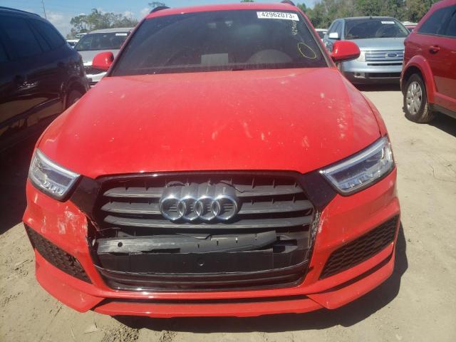 WA1JCCFS4JR014951 - 2018 AUDI Q3 PREMIUM PLUS RED photo 5