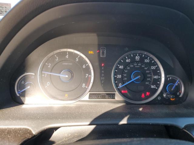 5J6TF3H51DL003887 - 2013 HONDA CROSSTOUR EXL ვერცხლისფერი ფოტო 9